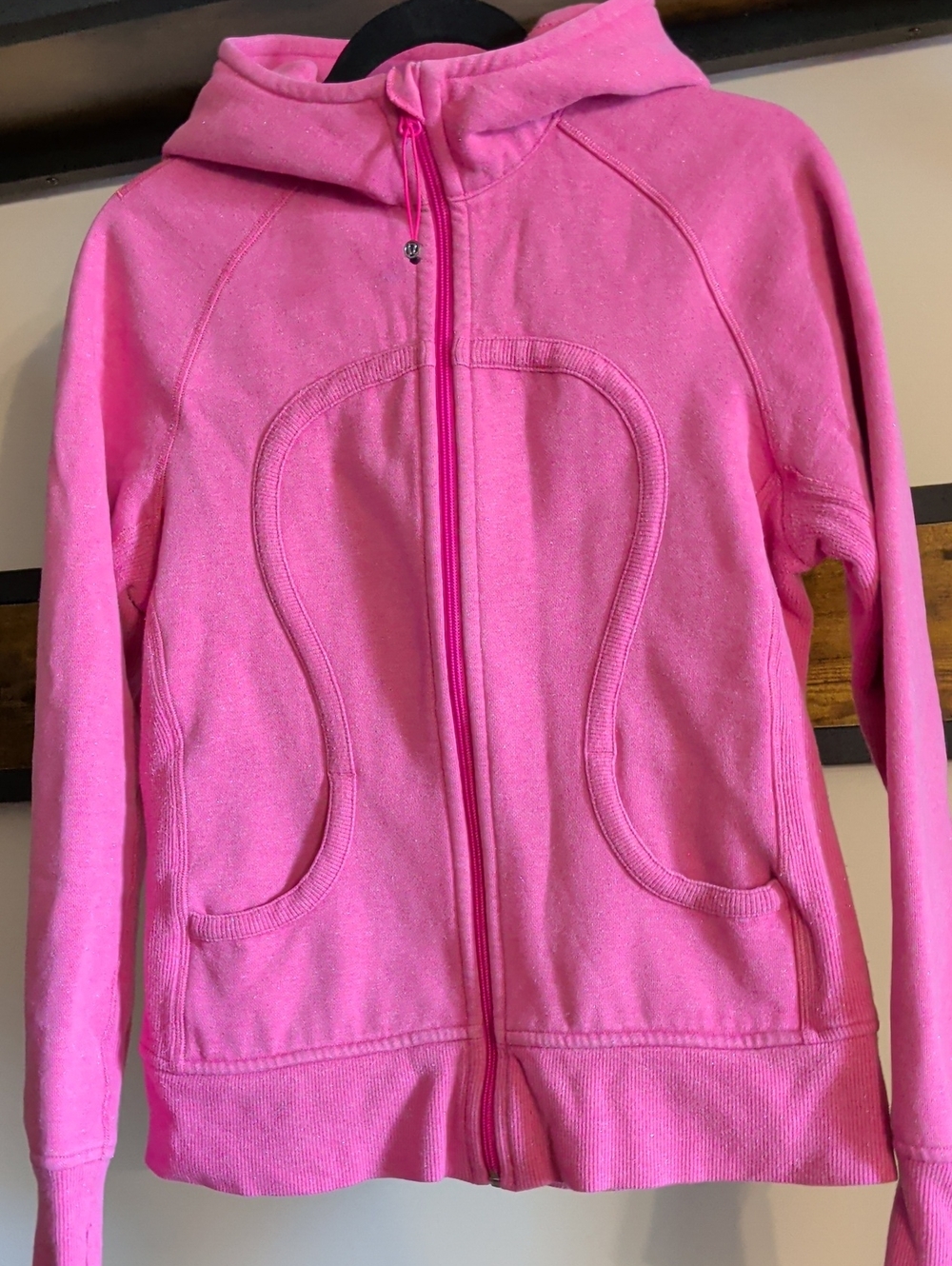 lululemon athletica Pink Woman's Scuba Zip Hoodie